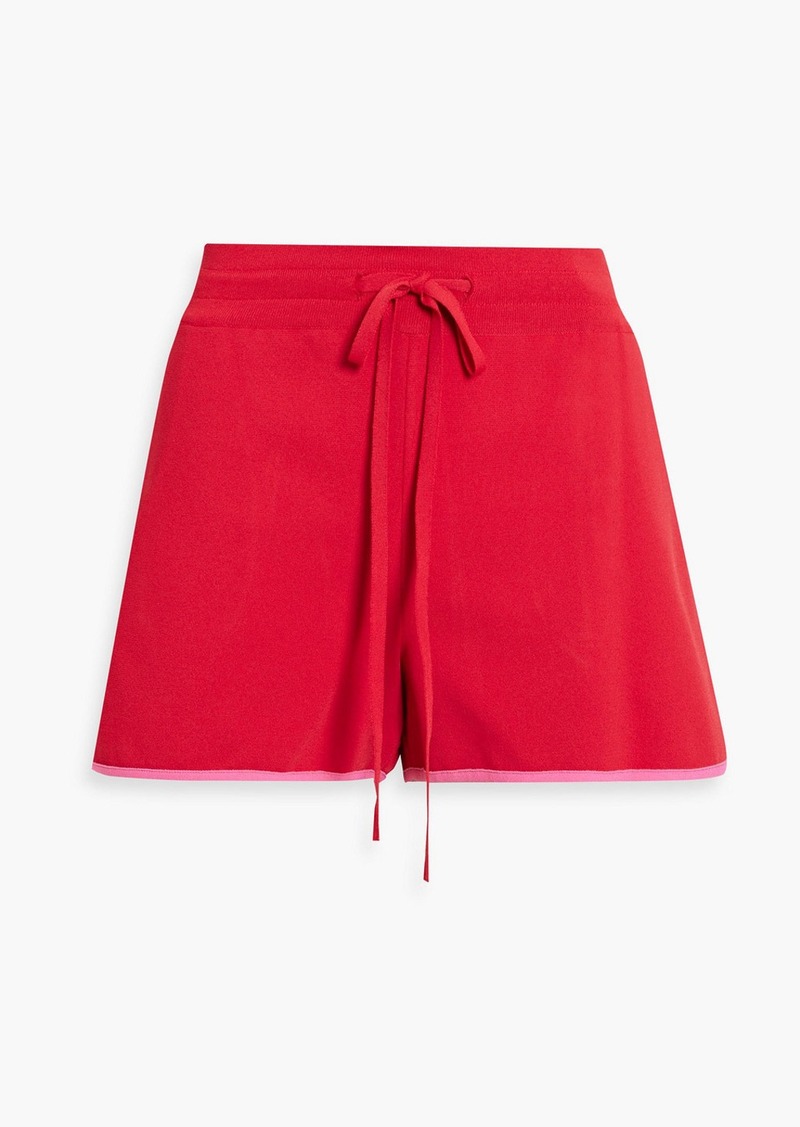 Valentino Garavani - Stretch-knit shorts - Red - L