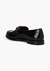 Valentino Garavani - VLOGO Chain leather loafers - Black - EU 35