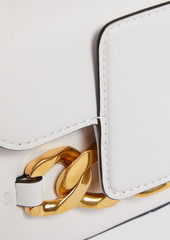 Valentino Garavani - VLOGO Chain leather shoulder bag - White - OneSize