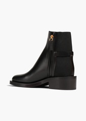 Valentino Garavani - VLOGO leather ankle boots - Black - EU 35.5