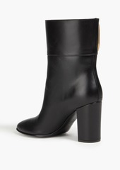 Valentino Garavani - VLOGO leather ankle boots - Black - EU 36