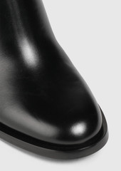 Valentino Garavani - VLOGO leather ankle boots - Black - EU 37.5