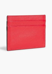 Valentino Garavani - VLOGO printed leather cardholder - Red - OneSize