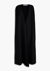 Valentino Garavani - Wool and cashmere-blend felt cape - Black - IT 40