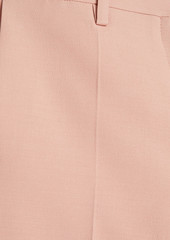 Valentino Garavani - Wool and silk-blend crepe shorts - Pink - IT 36