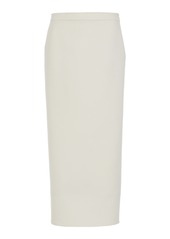 Valentino Garavani - Wool-Blend Midi Skirt - White - IT 50 - Moda Operandi