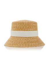 Valentino Garavani - Woven Raffia Bucket Hat - Neutral - EU 57 - Moda Operandi