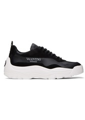 Valentino Garavani Black Gumboy Calfskin Sneakers