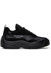 Valentino Garavani Black Gumboy Calfskin Sneakers