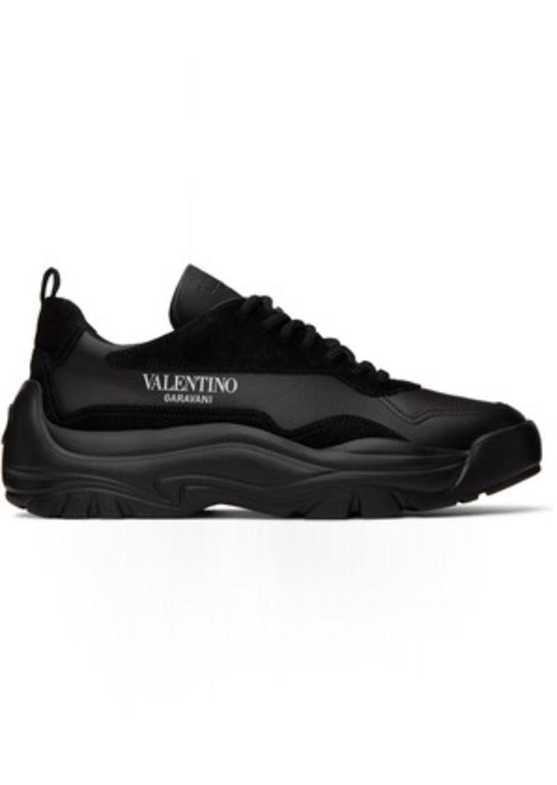 Valentino Garavani Black Gumboy Sneakers