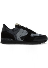 Valentino Garavani Black Rockrunner Sneakers