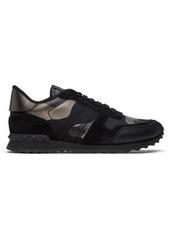 Valentino Garavani Black Rockrunner Sneakers