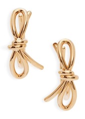 Valentino Garavani Bow Hoop Earrings