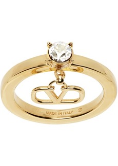 Valentino Garavani Gold Mini VLogo Signature Ring