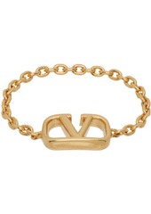 Valentino Garavani Gold Mini VLogo Signature Ring