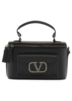 Valentino Garavani Locò Leather Top Handle Bag
