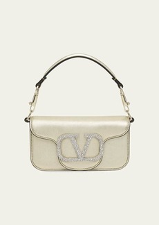 Valentino Garavani Loco Small VLOGO Metallic Shoulder Bag