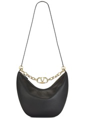 Valentino Garavani Medium V Logo Moon Hobo Bag