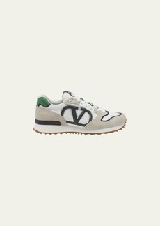Valentino Garavani Men's VLogo Pace Textile Runner Sneakers