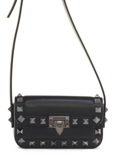 Valentino Garavani Mini Rockstud23 Leather Crossbody Bag