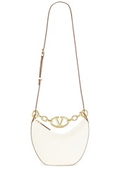 Valentino Garavani Mini V Logo Moon Hobo Bag