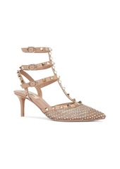 Valentino Garavani Rockstud Ankle Strap Pump