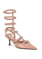 Valentino Garavani Rockstud Ankle Strap Pump