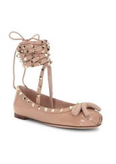 Valentino Garavani Rockstud Ballerina Flat