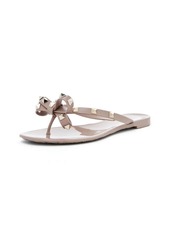 Valentino Garavani Rockstud Bow PVC Jellys