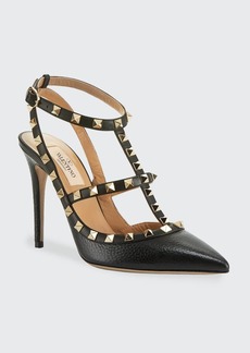 Valentino Garavani Rockstud Leather Caged Pump