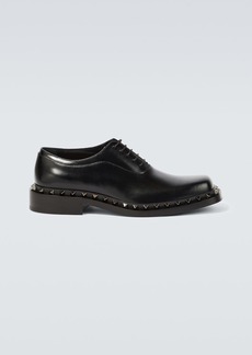 Valentino Garavani Rockstud leather Oxford shoes