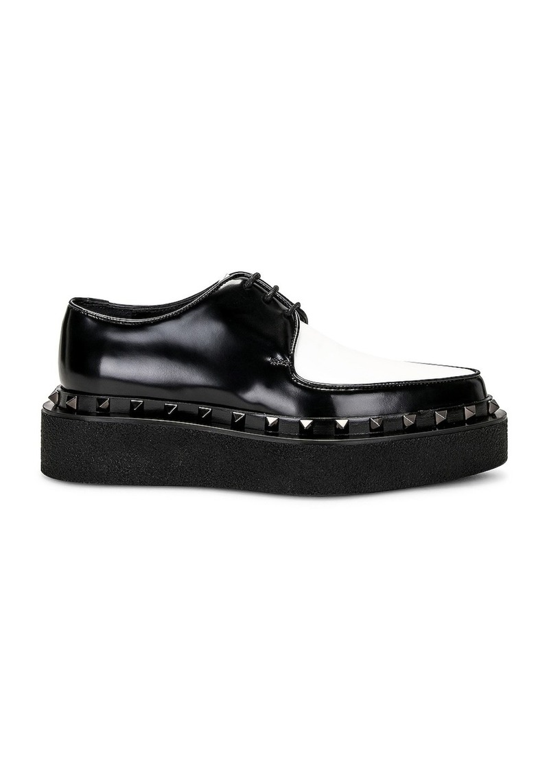 Valentino Garavani Rockstud M-Way Derby Loafer