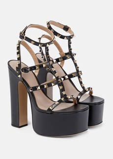 Valentino Garavani Rockstud platform leather sandals