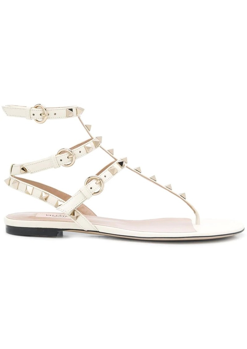 Valentino Rockstud flat sandals