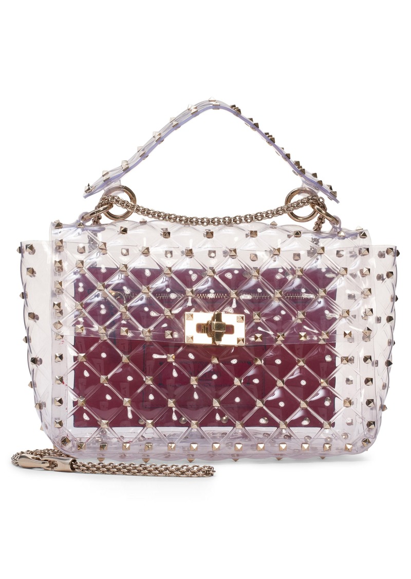 valentino transparent bag