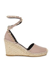 Valentino Garavani Rockstud Wedge Espadrille