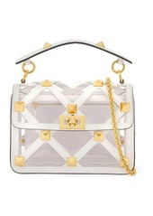 Valentino garavani roman stud handbag with additional chain