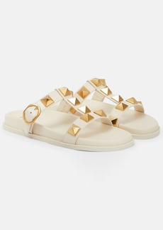 Valentino Garavani Roman Stud leather slides