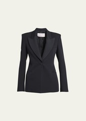 Valentino Garavani Sculpted Wool Blazer