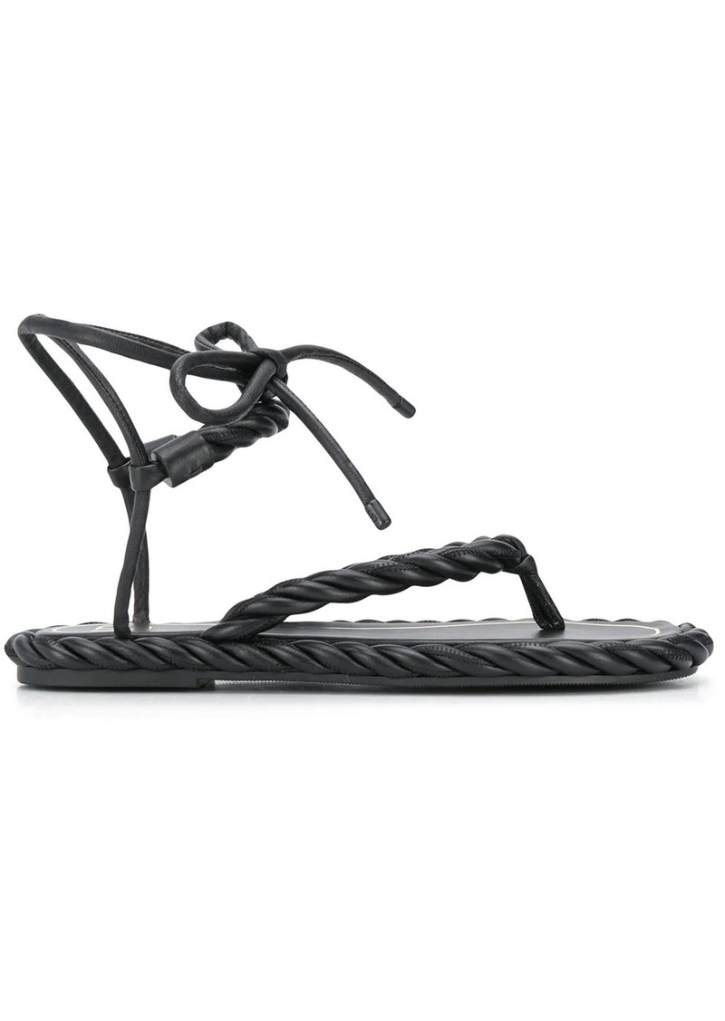 The Rope flat sandals