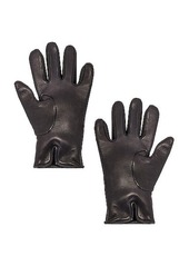 Valentino Garavani V Logo Chain Leather Glove