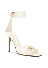 Valentino Garavani V Logo Locker Sandal Heel