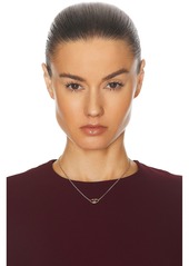 Valentino Garavani V Logo Moon Necklace