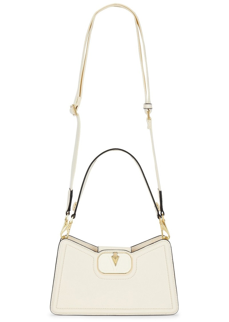 Valentino Garavani V Logo Shoulder Bag