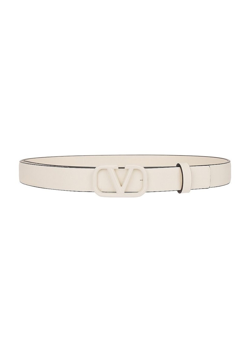 Valentino Garavani V Logo Signature Belt