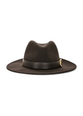 Valentino Garavani V Logo Signature Fedora