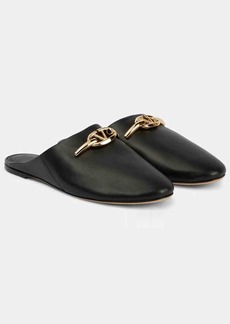 Valentino Garavani VLogo leather clogs