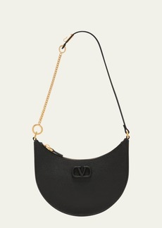 Valentino Garavani VLOGO Mini Leather Hobo Bag