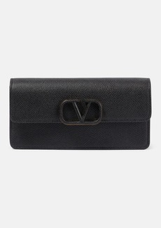Valentino Garavani VLogo Signature leather chain wallet