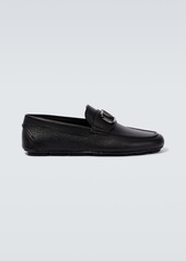 Valentino Garavani VLogo Signature leather driving shoes